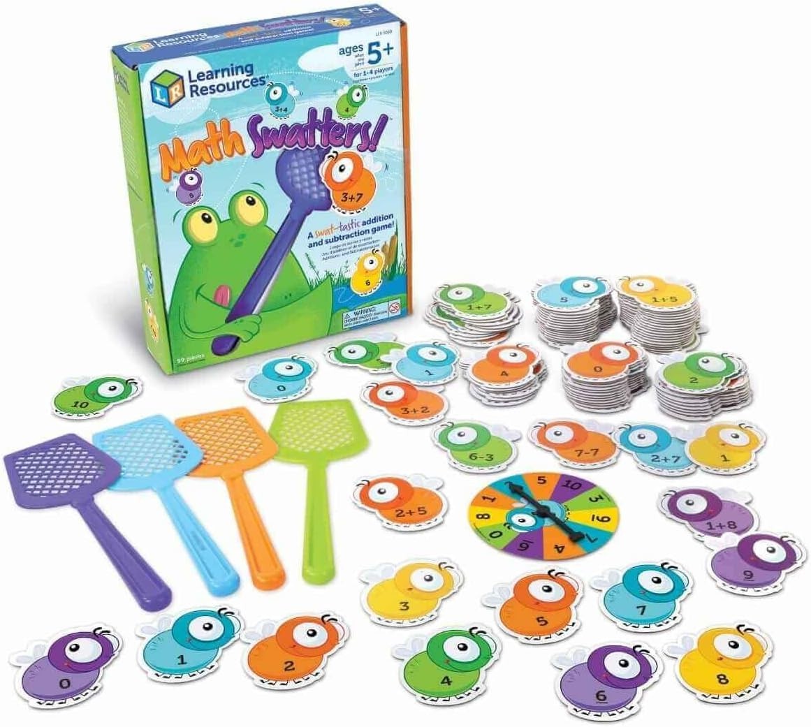Mathswatters Addition & Subtraction Game – Math Games, Numbers Flash Cards, C…