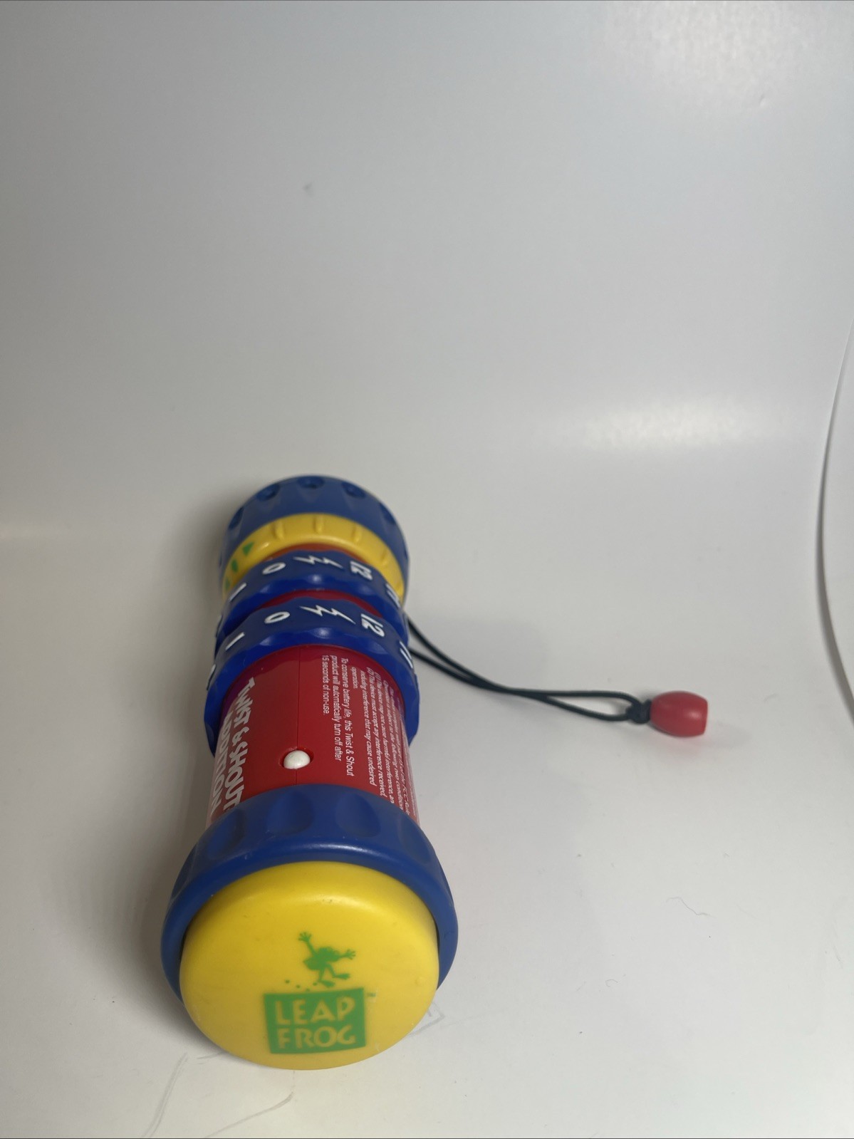 Leap Frog Twist and Shout Addition 1998 Red Blue Tested Works New Batteries