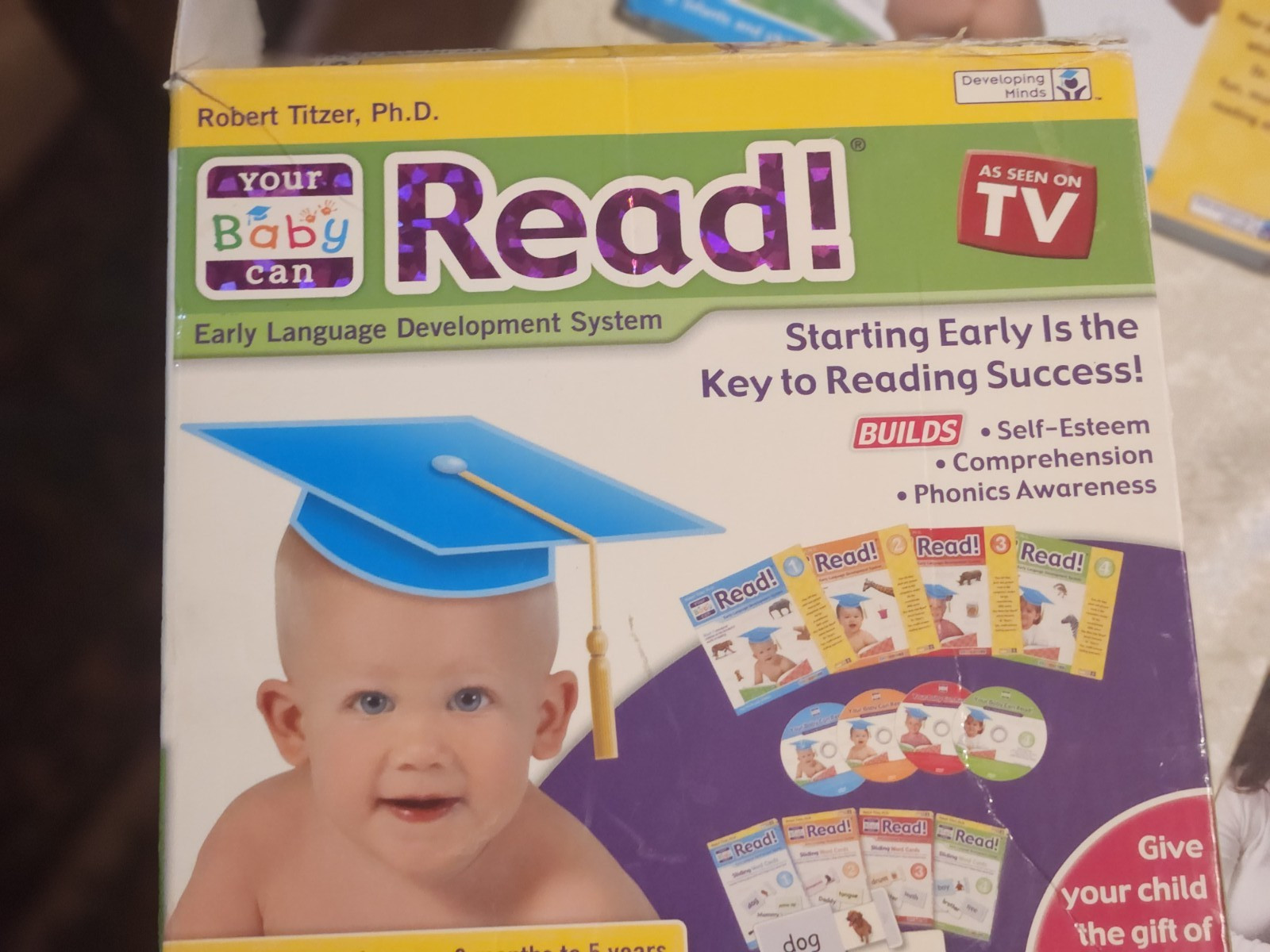 Your Baby Can Read Complete Early Language System 3 Months-5 Years DVDs Books