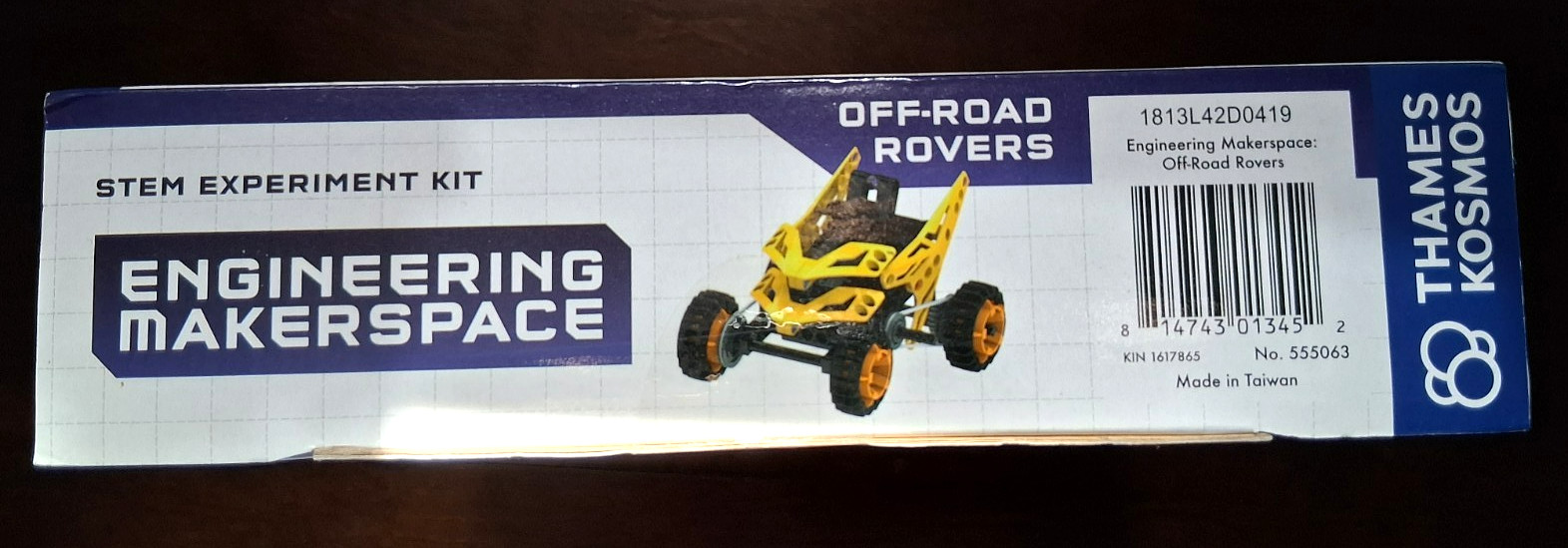 Thames & Kosmos Engineering Makerspace Off-Road Rovers STEM Motorized Kit New