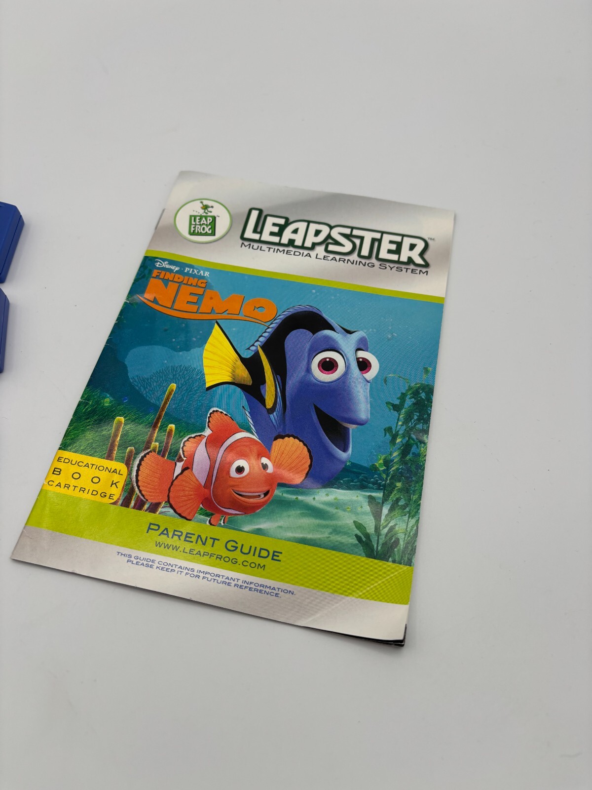 Leapfrog Leapster Games Disney Nemo Princess Math Baseball With Manual Lot Of 4