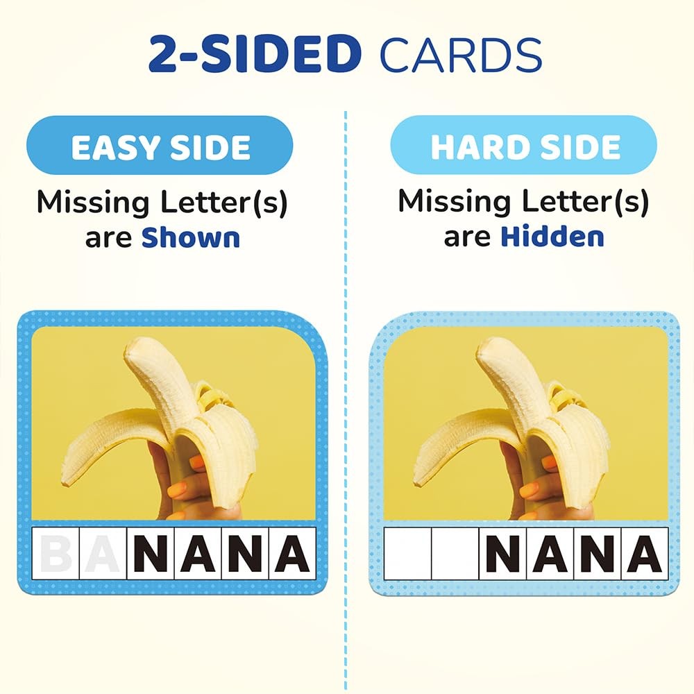 Spelling Games, 224 Flashcards, 208 Wood Letter Tiles, 14 Players, Learning G…