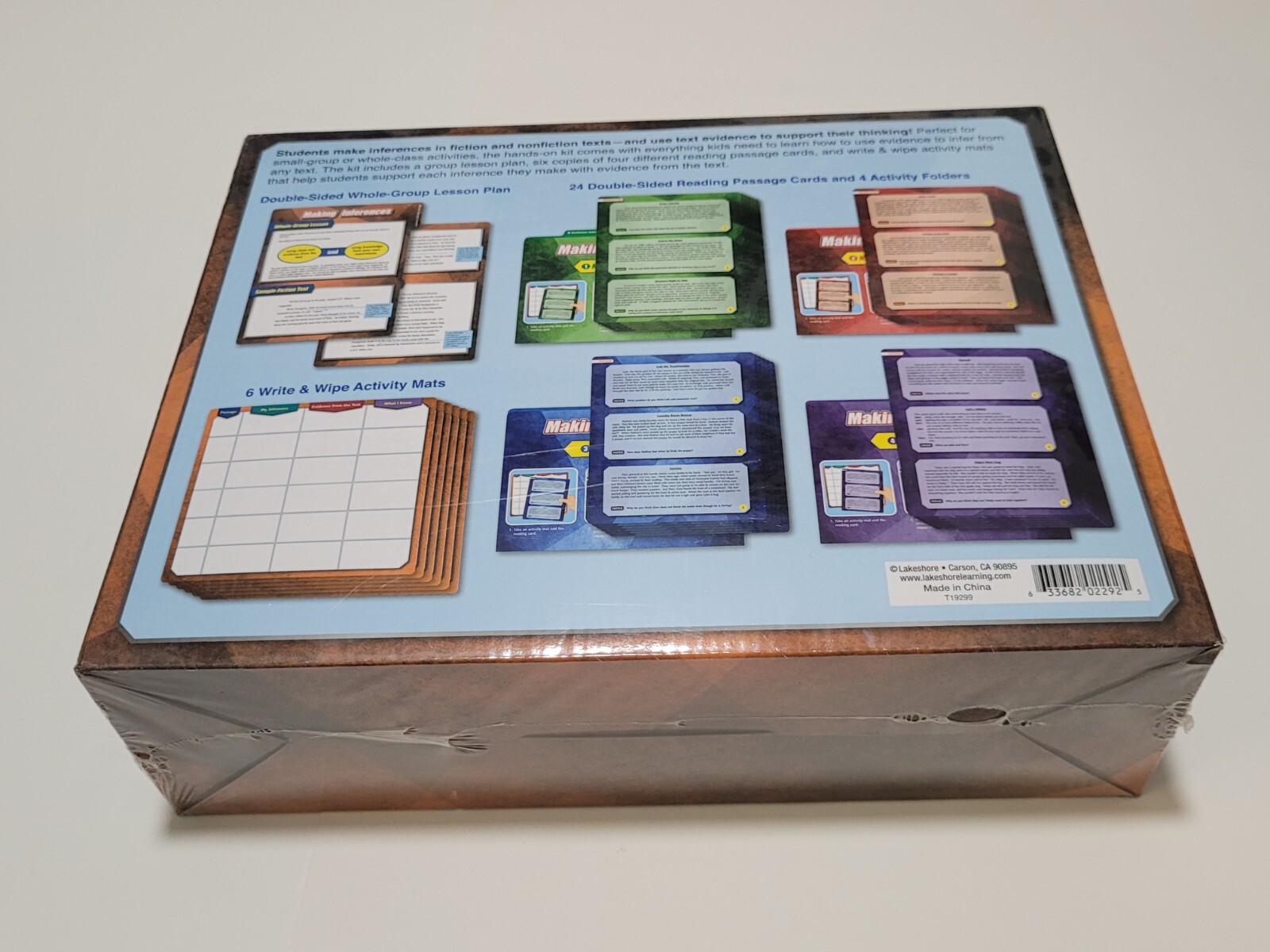 Lakeshore Finding Evidence Comprehension Kit “Making Inferences” Grades 4-5 NEW