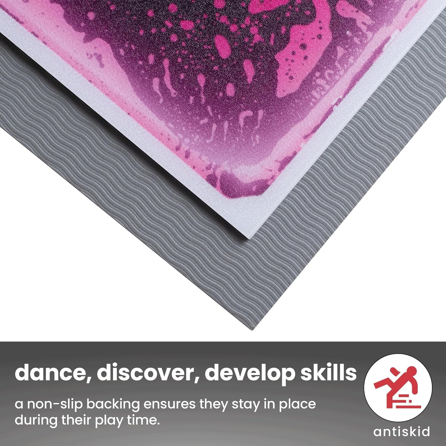 Novelmindz Sensory Tiles (9-Pack) – Multi Color Texture Changing Liquid Tiles