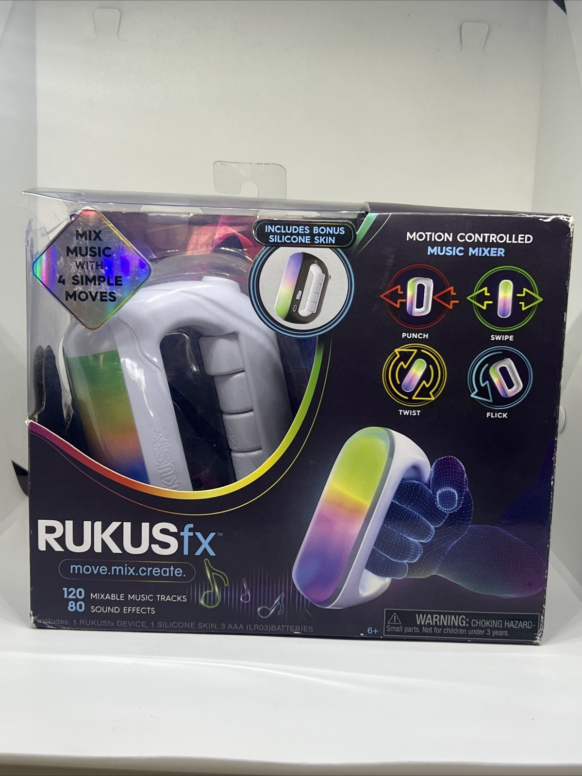 RUKUSfx Motion-Controlled Music Mixer, Lights and Sounds Music