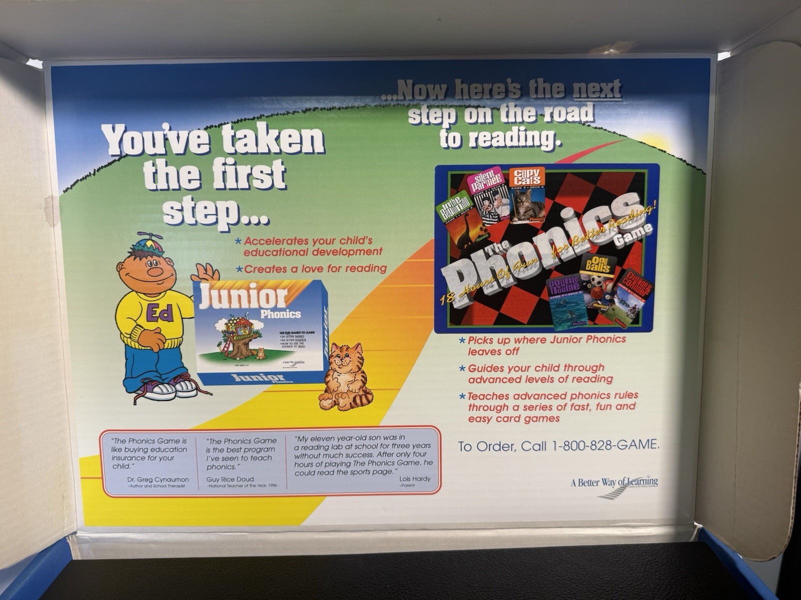 Junior Phonics Education Game A Better Way of Learning Letters, Sounds, Reading