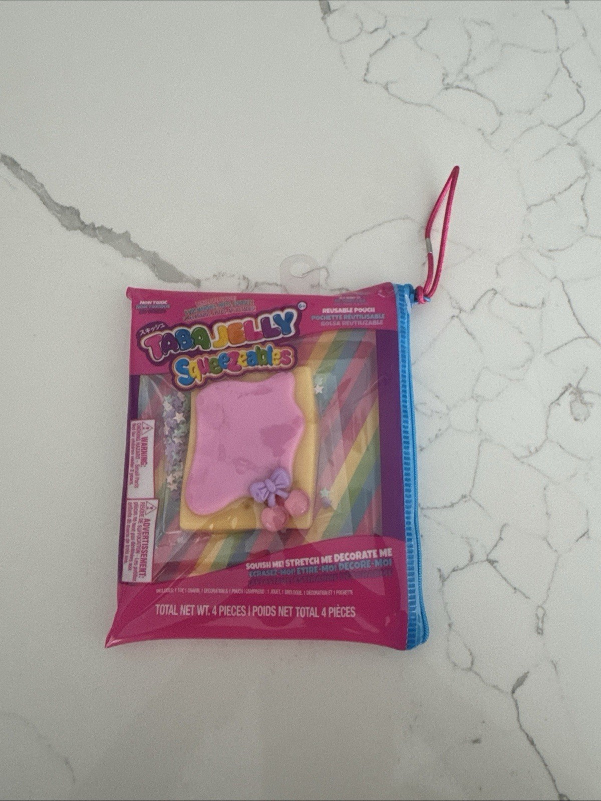 Squishy Taba Jelly Squeezeables Cherry Poptart Squish Squeeze Fidget Sensory Toy
