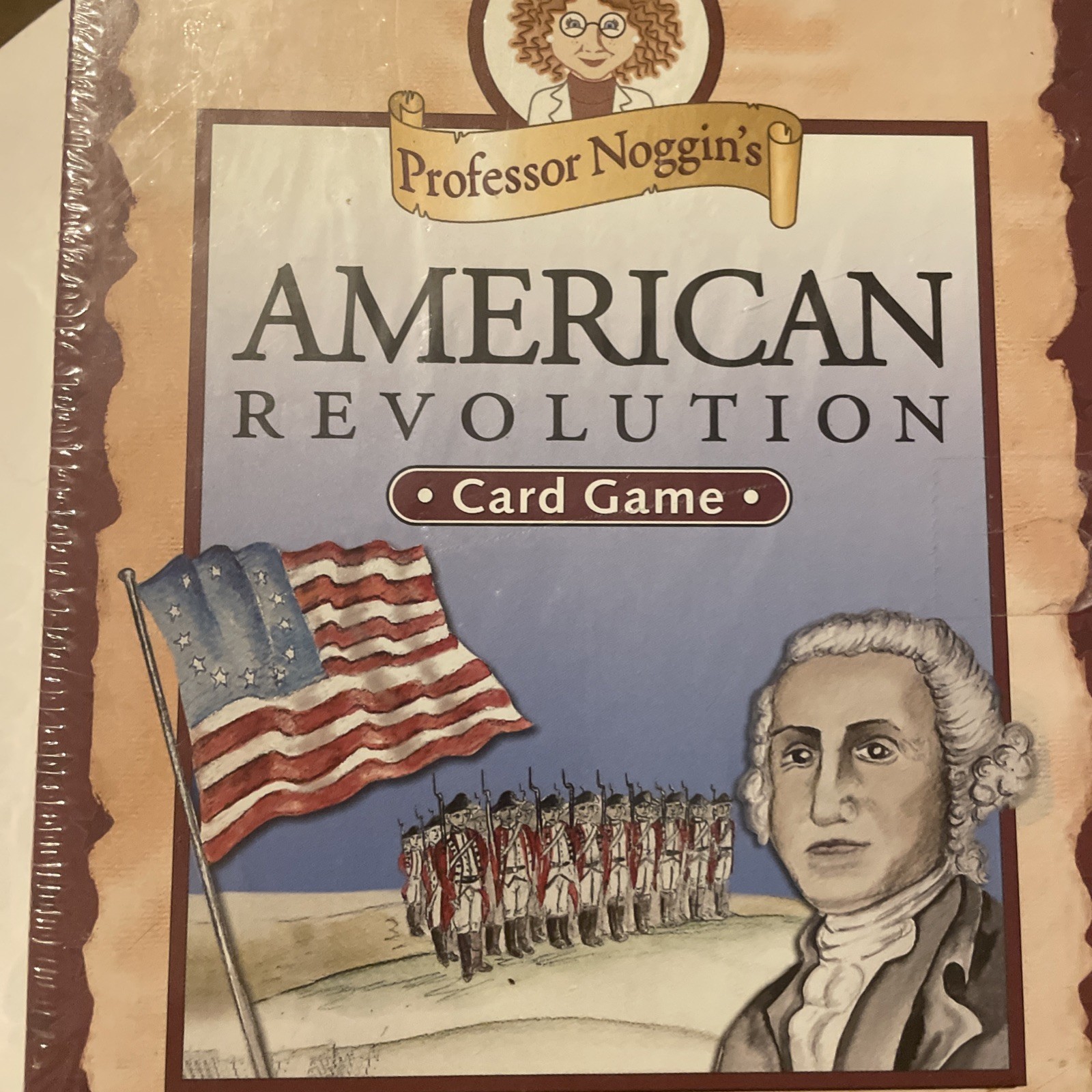 Professor Noggin’s American Revolution Card Game Educational Homeschooling New