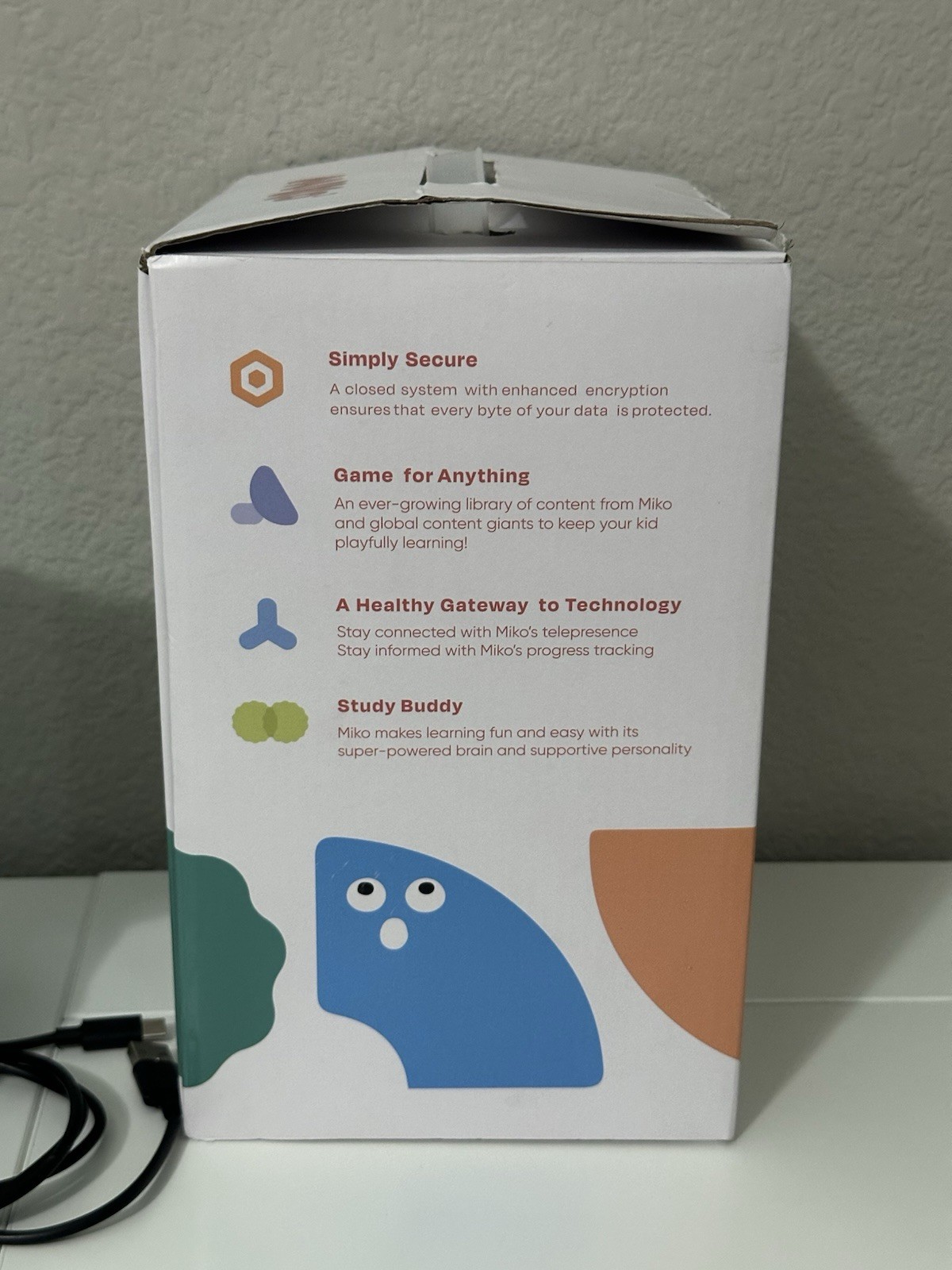 Miko 3: Ai-Powered Smart Robot for Kids – STEM Learning & Educational Robot Blue