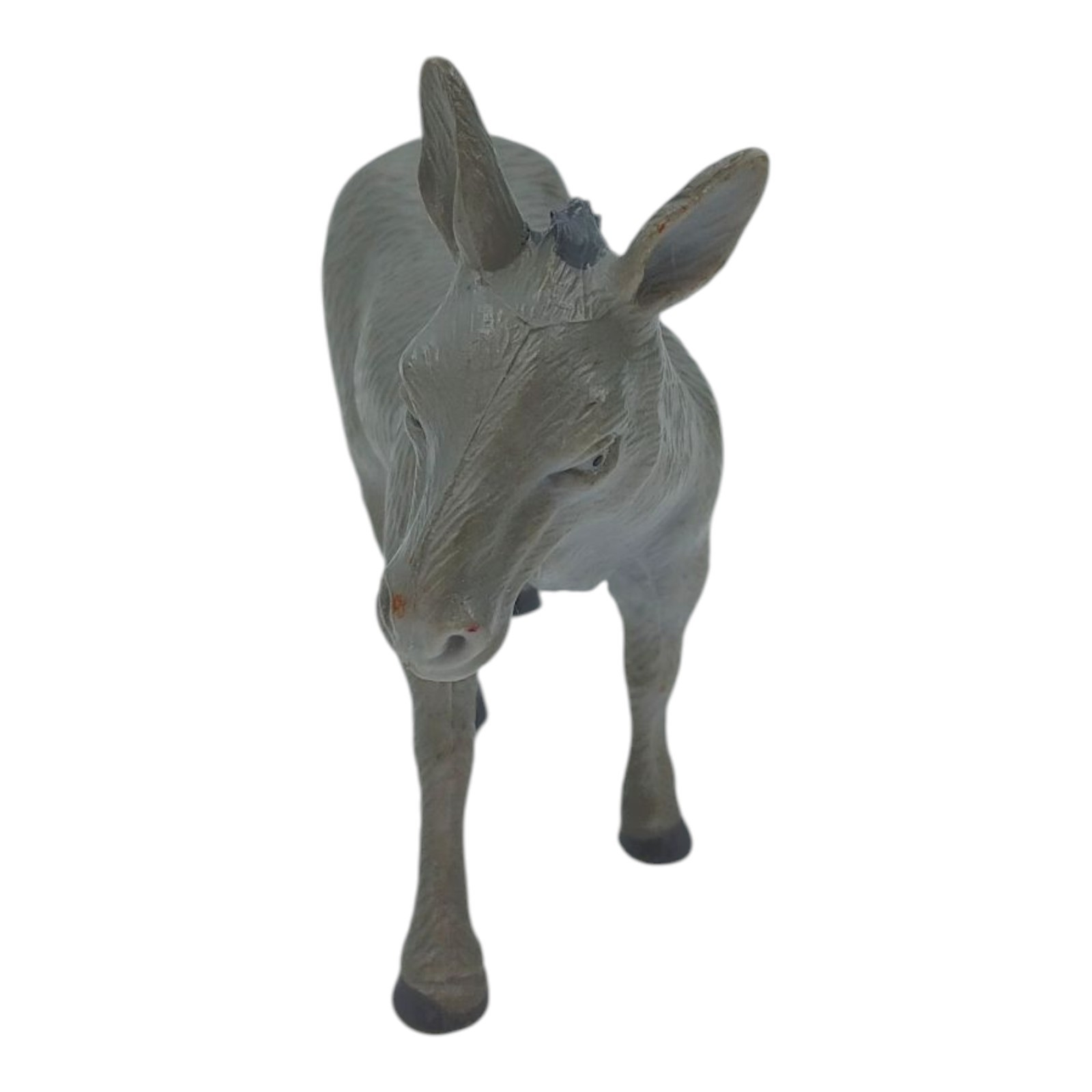 Toy Major Realistic Gray Donkey Figure Burro Farm Ranch Country Plastic 1999