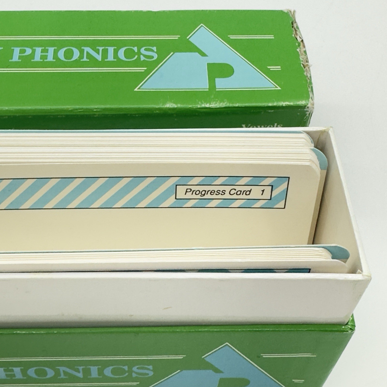 Drake Action Phonics Vowels Audio Cards for Califone Card Master Language Master