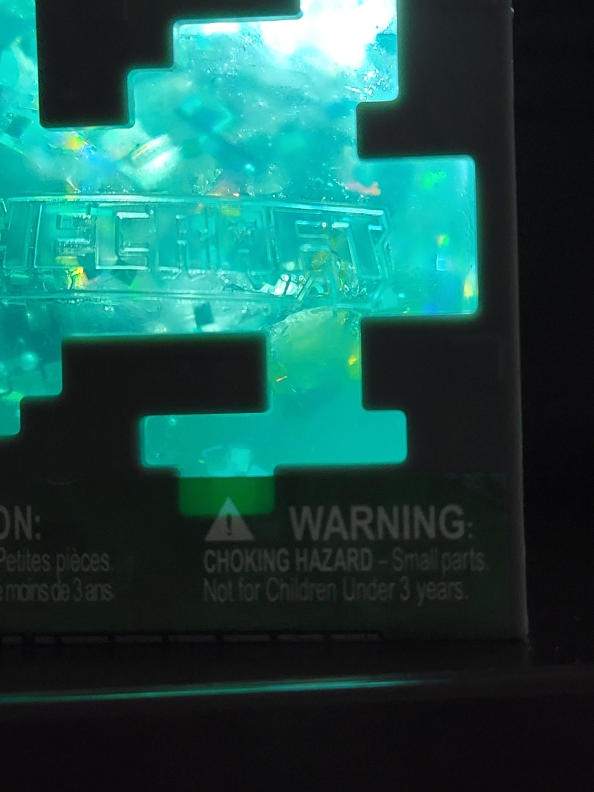Minecraft Jelly Cube RARE CHASE 1/48 Real 18k GOLD Plated Sword Plus X4 Cubes