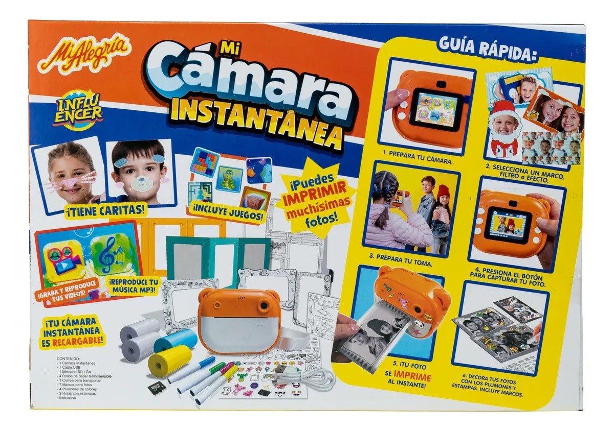 Mexican Toy Mi Camara Instantanea Instant Camera Toy For Kids Made In Mexico