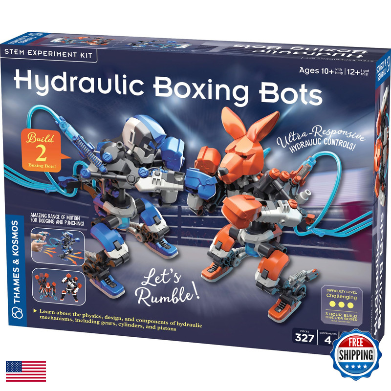 Thames & Kosmos Thames Kosmos Hydraulic Boxing Bots Building Construction For