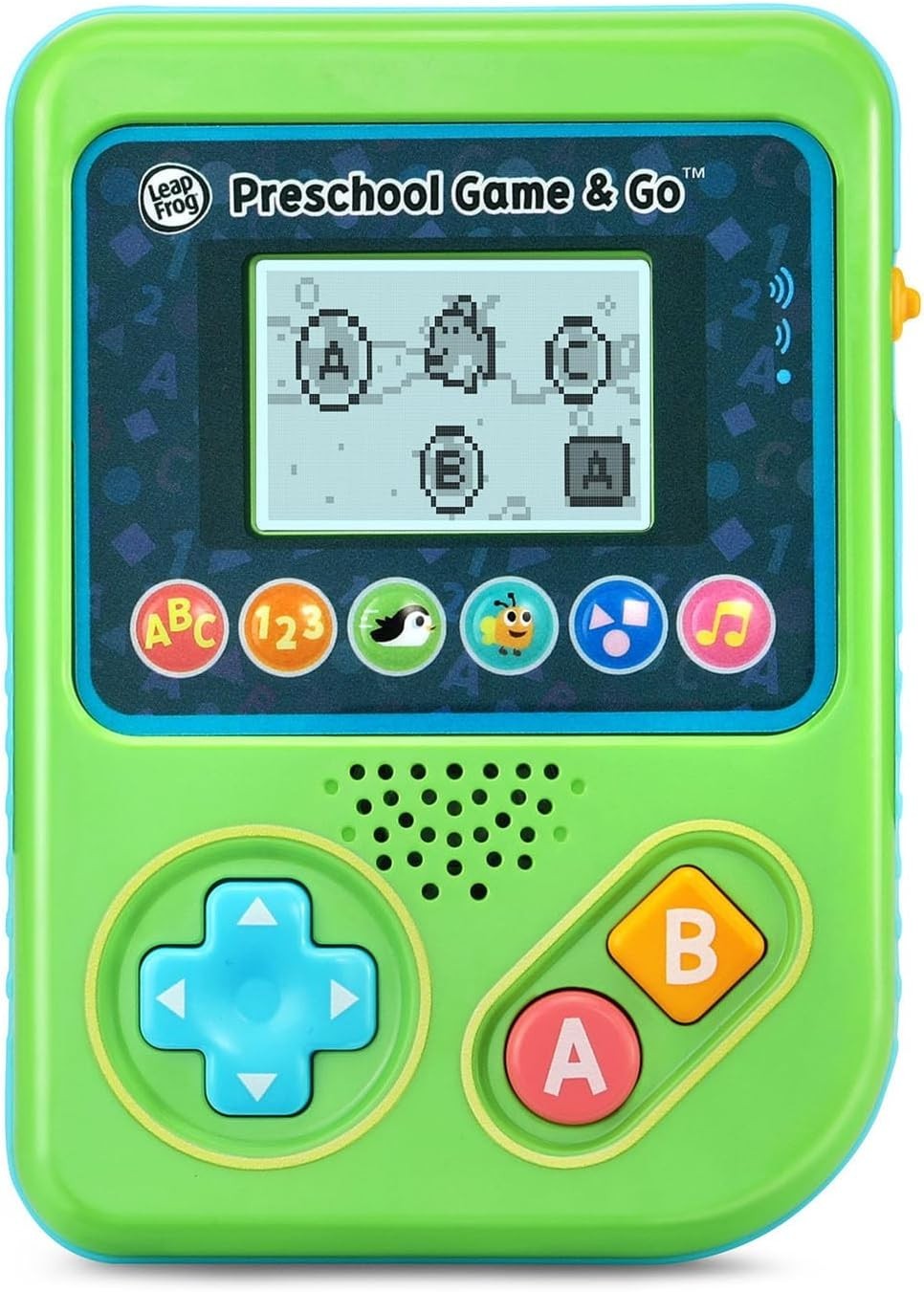 Preschool Game and Go Handheld Video Game Toy, Green