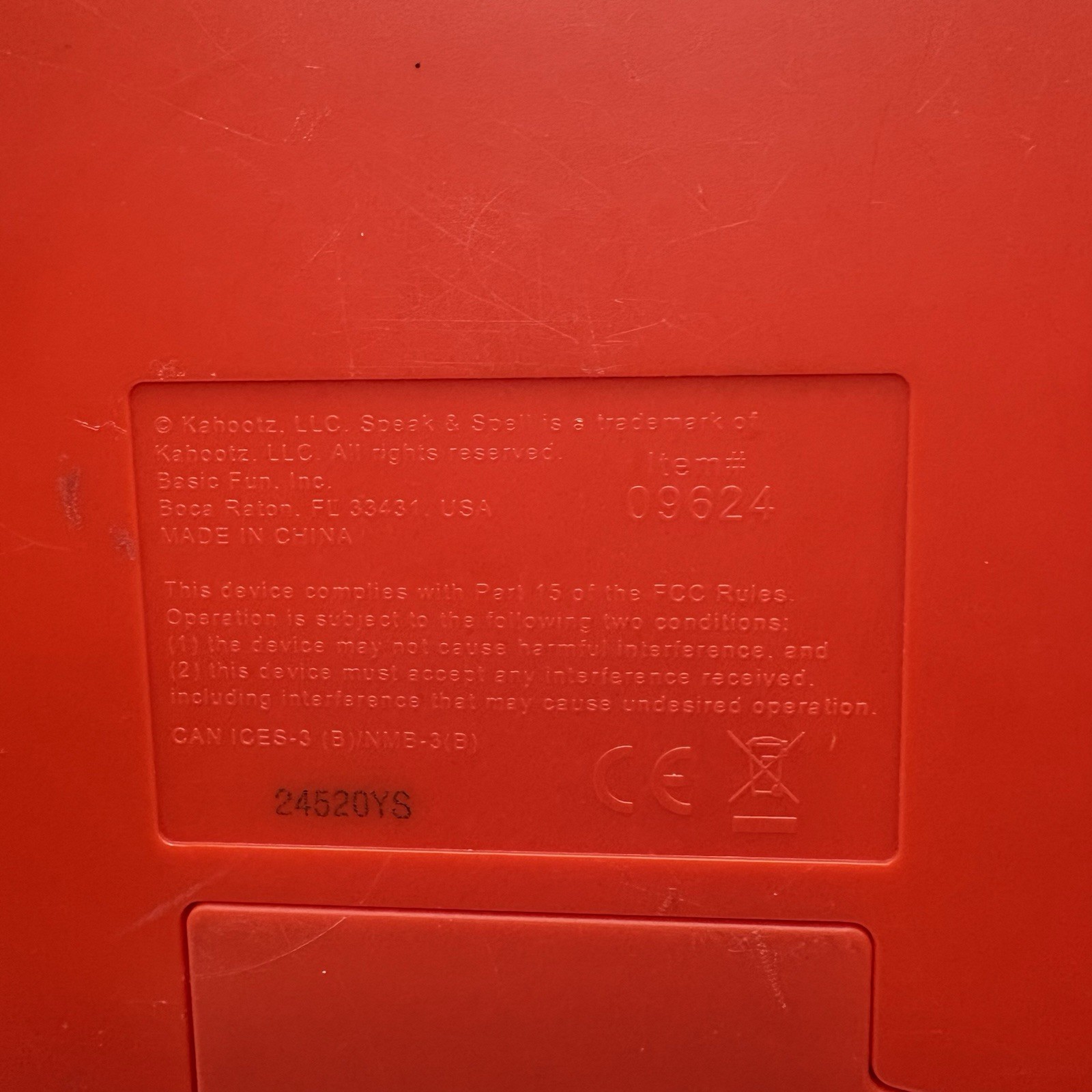Speak & Spell 1979 (2019) Texas Instruments Educational Toy Vintage Parts/Repair