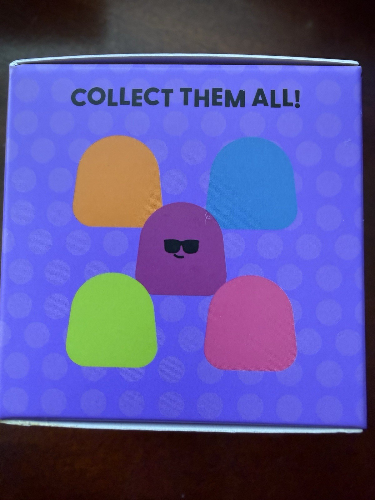 J’Adore Gum Droppable Squishy Purple Squeeze Toy