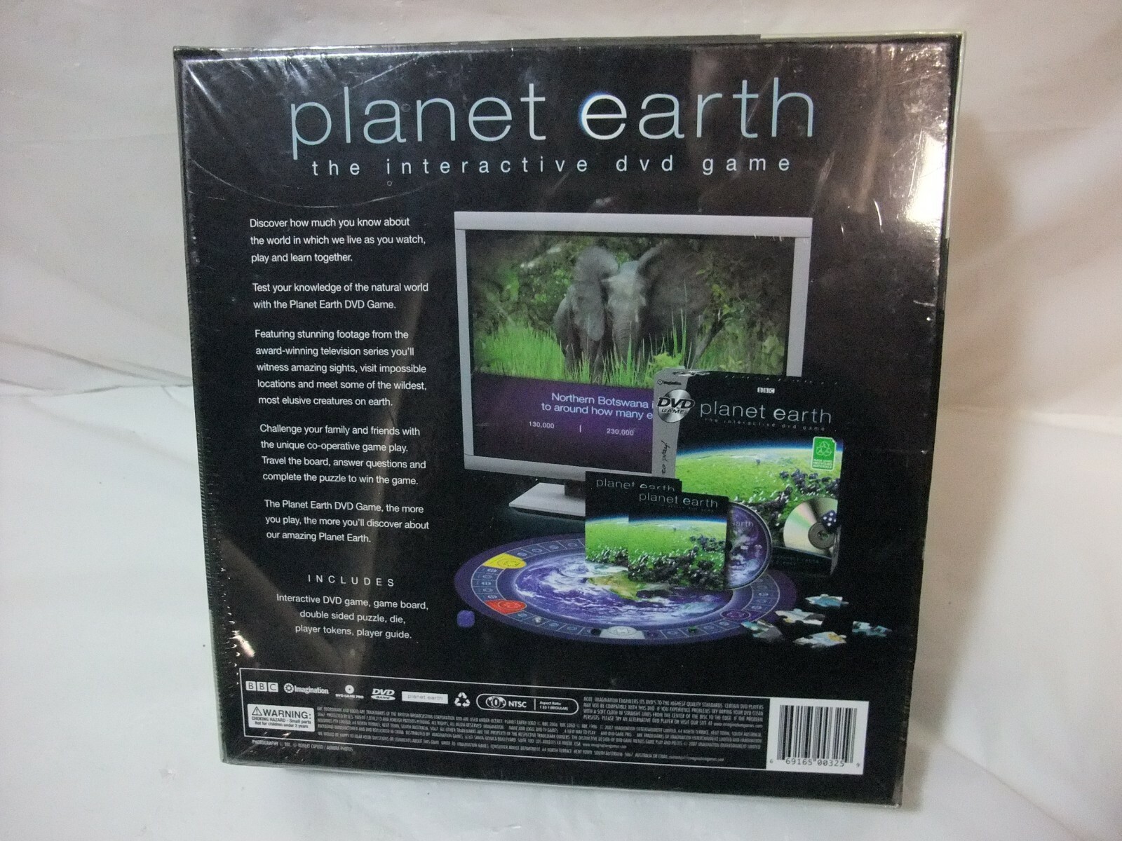 BBC Planet Earth the Interactive DVD Game – New sealed. -Imagination