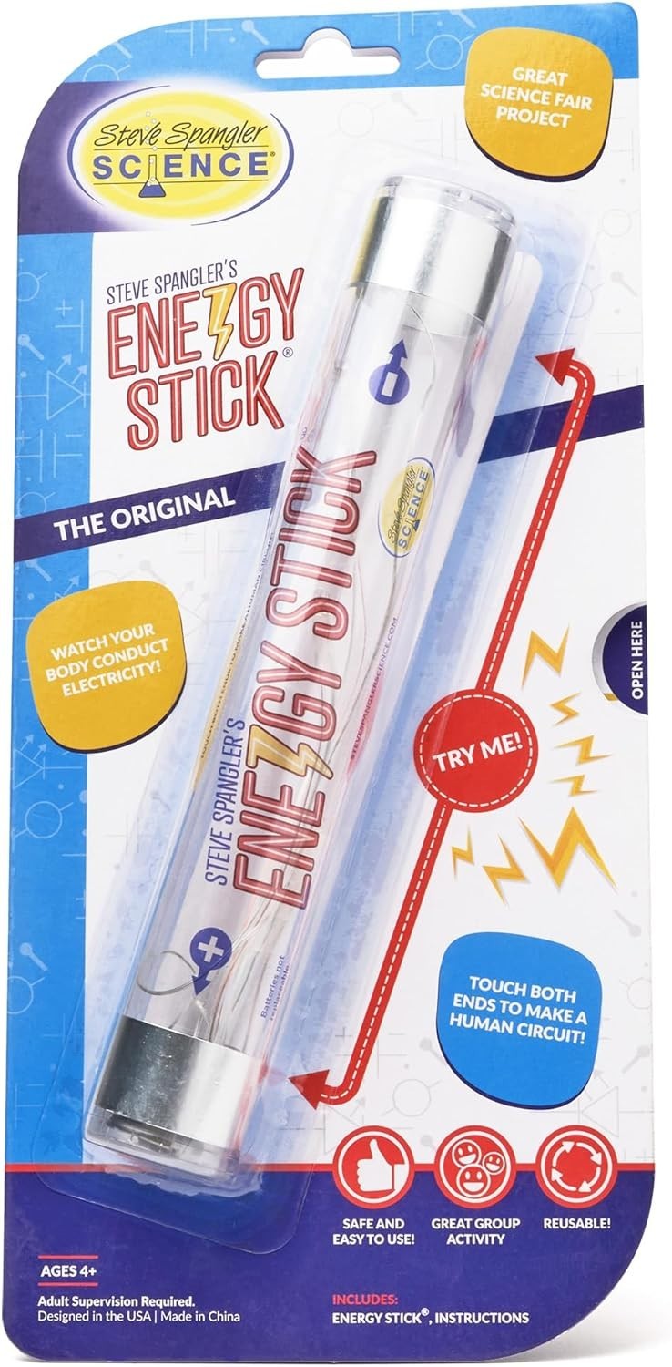 Energy Stick – Fun Science Kits for Kids to Learn About Conductors of Electri…