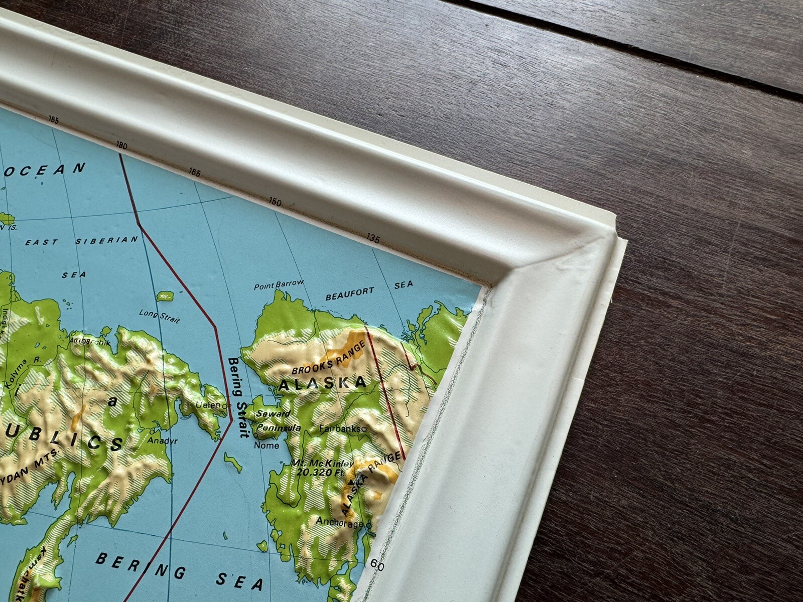 Lot Of 27 Vintage A.J. Nystrom & CO. Raised Relief World Map NOS!! SHIPS FREE!!