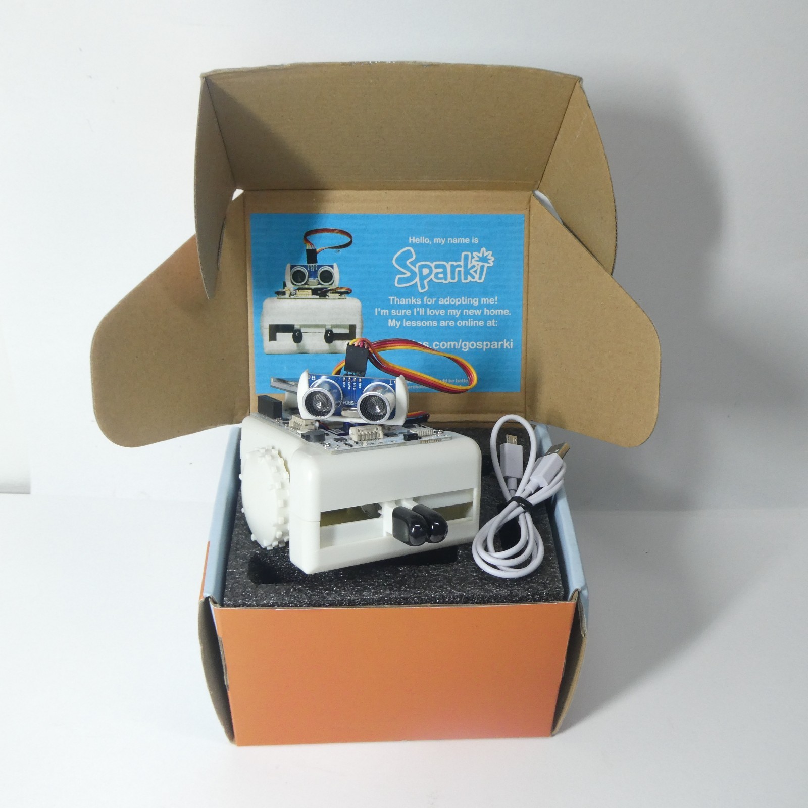 Sparki Robot Kit ArcBotics Arduino STEM Coding UNTESTED