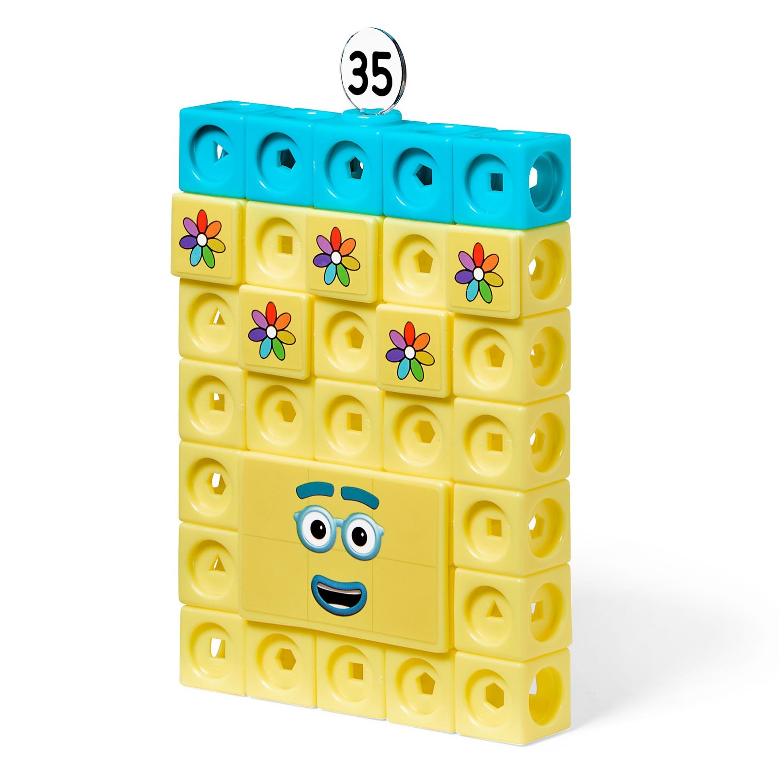 Hand2Mind Numberblocks 31-40 Mathlink Cubes Activity Set – Learn Numbers Early