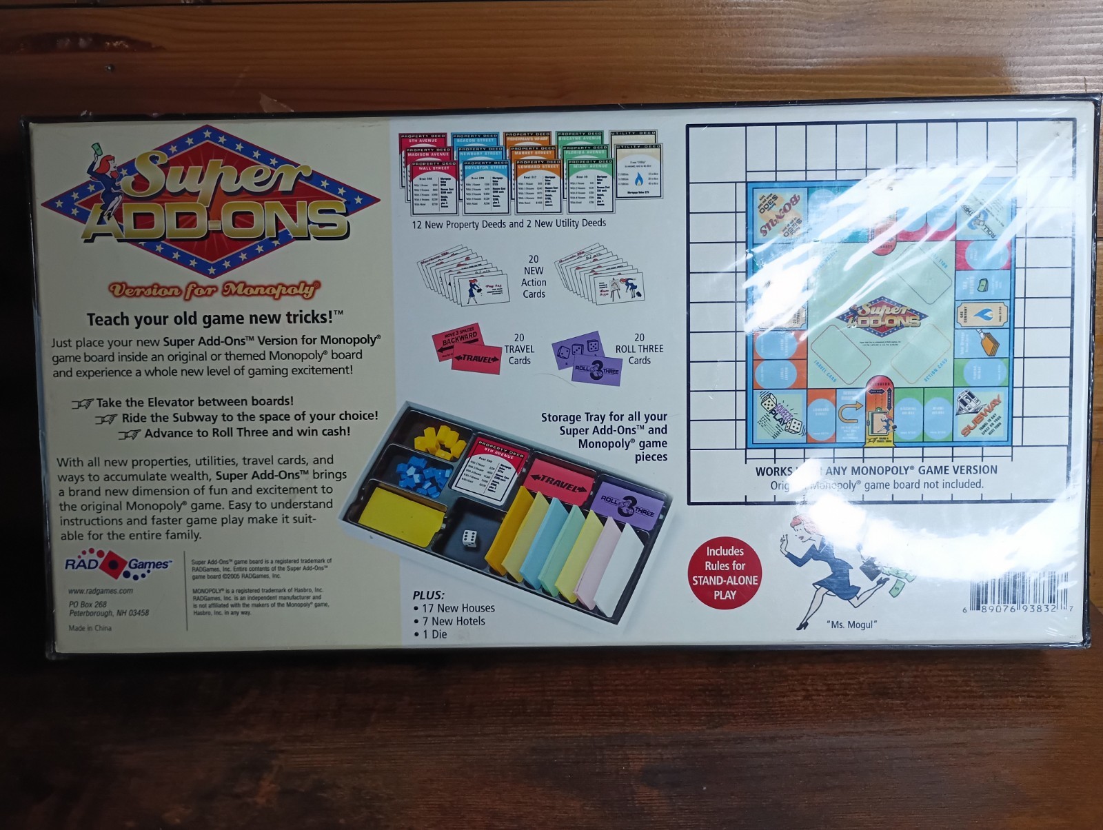 Super Add-Ons Version For Monopoly Game Board Party Family Fun 2 To 8 Players