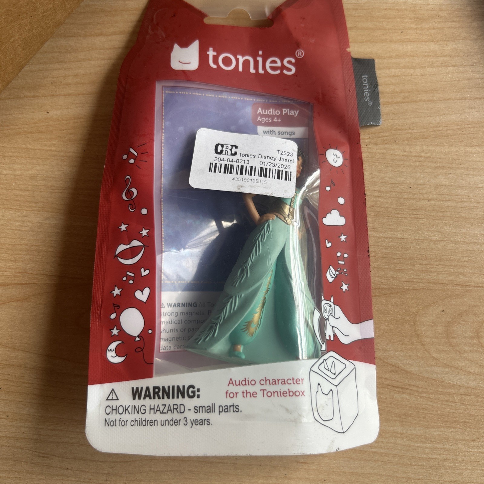 Tonies Disney Jasmine Aladdin Audio Character For The Toniebox