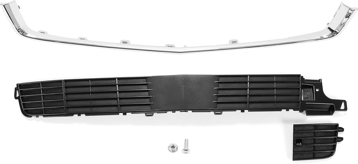15-20 Cadillac Escalade Front Bumper Lower Grille Chrome Trim GM1036178 23181987