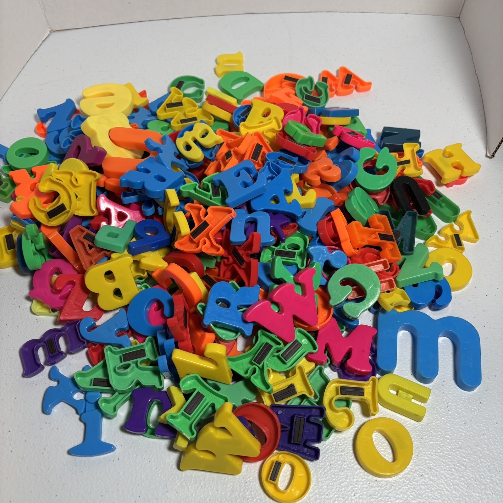 Magnetic Alphabet Letters Vintage & Modern – Fridge Magnets Mixed Lot Over 250+