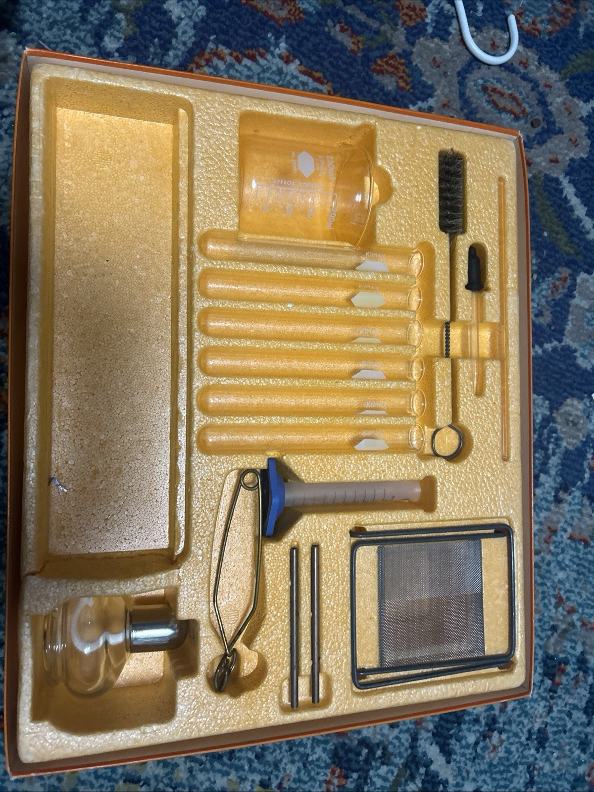 Vintage Mr. Wizard’s Experiments in Chemistry Set Kimble Labware Incomplete