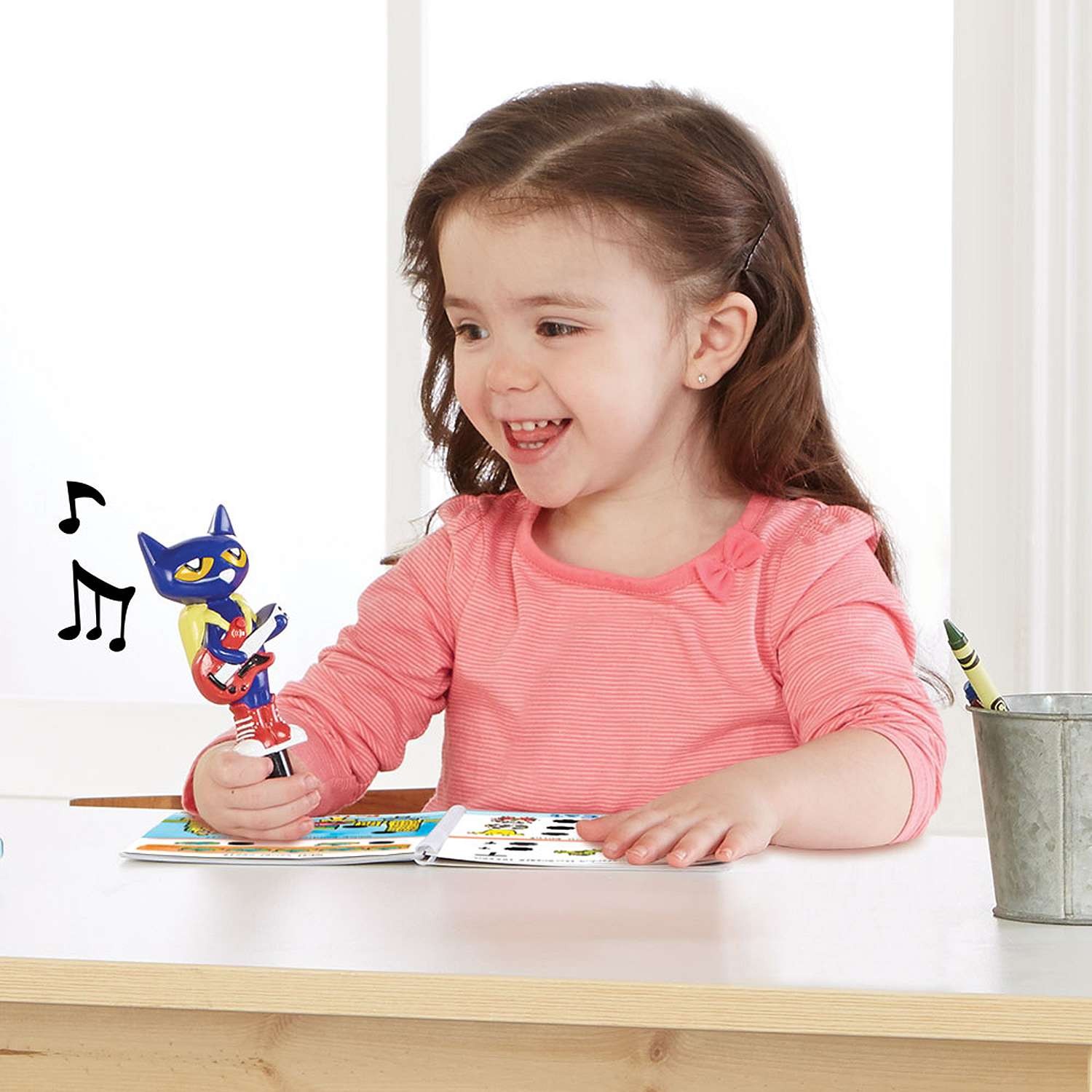 Educational Insights Hot Dots Jr. Pete the Cat Preschool Level 1 Books & Pen