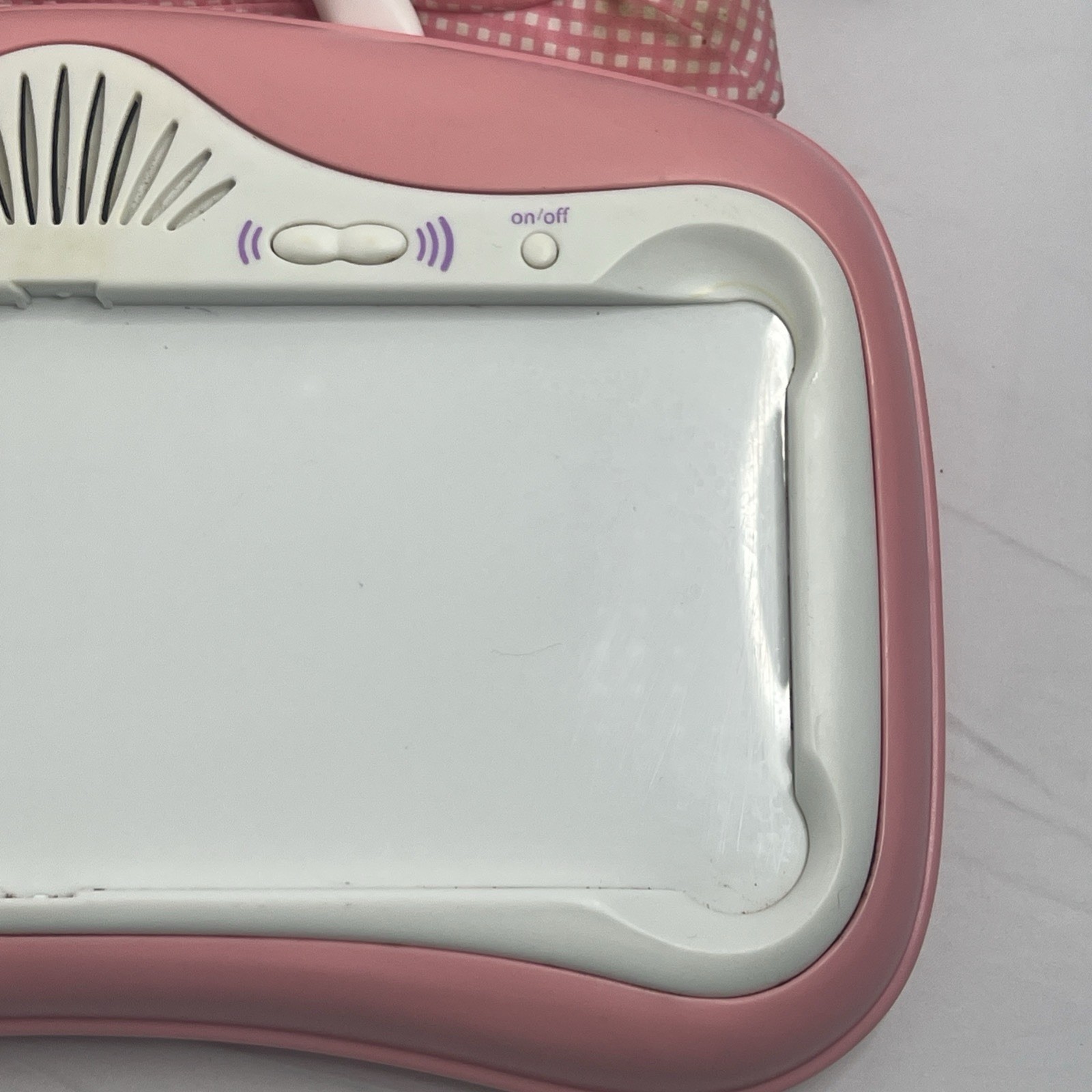 Leap Frog Little Touch Pink Leap Pad with Pillow WORKS NO GAME INCLUDED