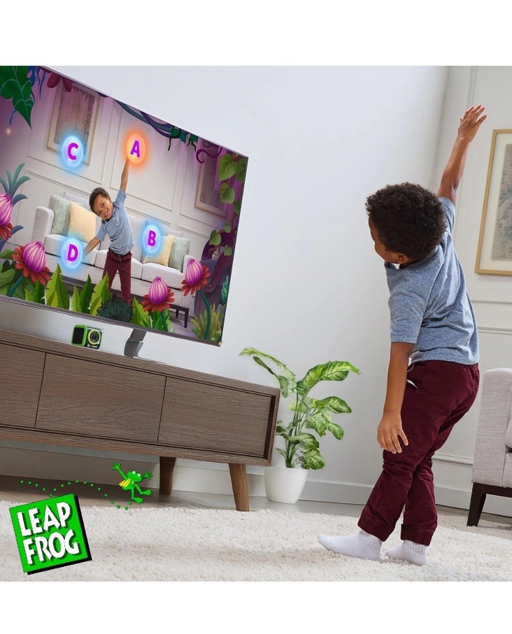 NEW LeapFrog LeapMove Gaming Console Motion-Based Learning 25 Preload Games