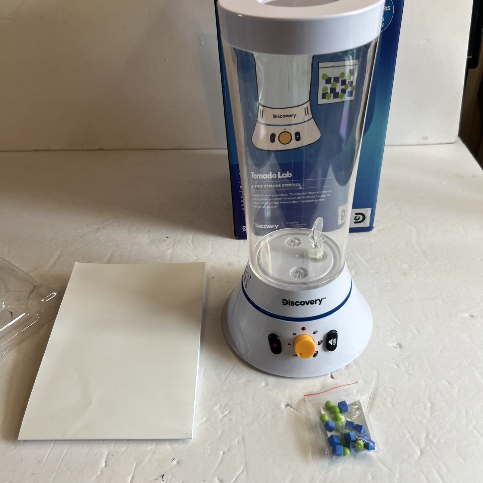 Discovery Mindblown Tornado Lab 5-Speed STEM Experiment Kit Ages 6+