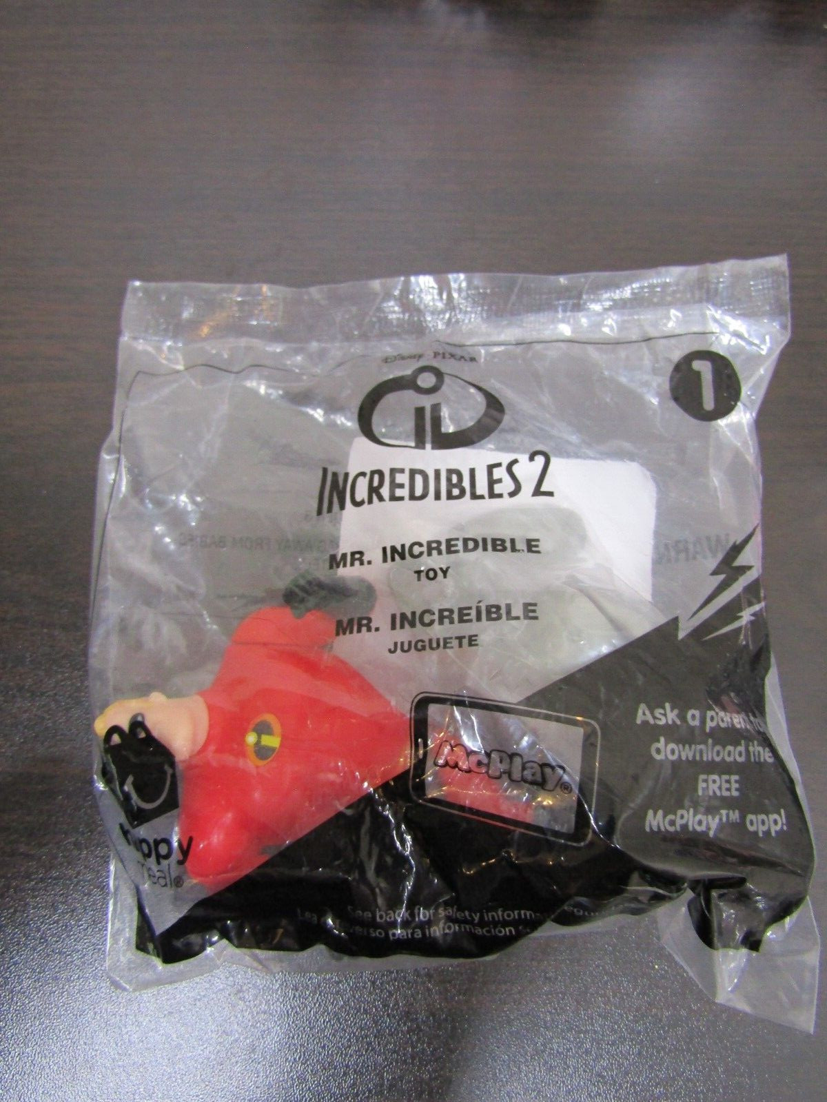 New Incredibles 2 McDonald’s Happy Meal Toys 2018 Lot of 7 (1,2,3,4,5,7,9)
