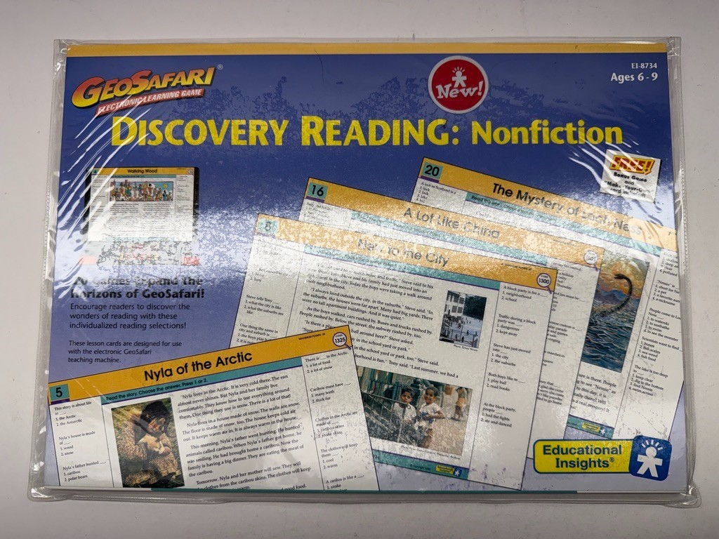 GeoSafari Full Set – Discovery Reading Nonfiction EI 8734 Combine N Save