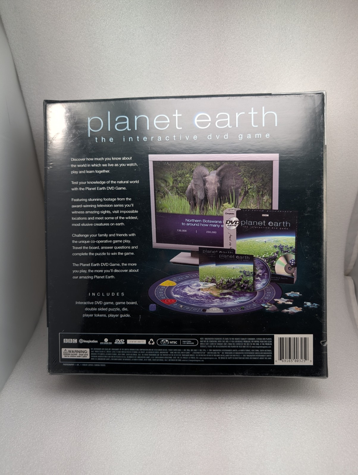 Imagination BBC Planet Earth the Interactive DVD Game New Sealed In Plastic