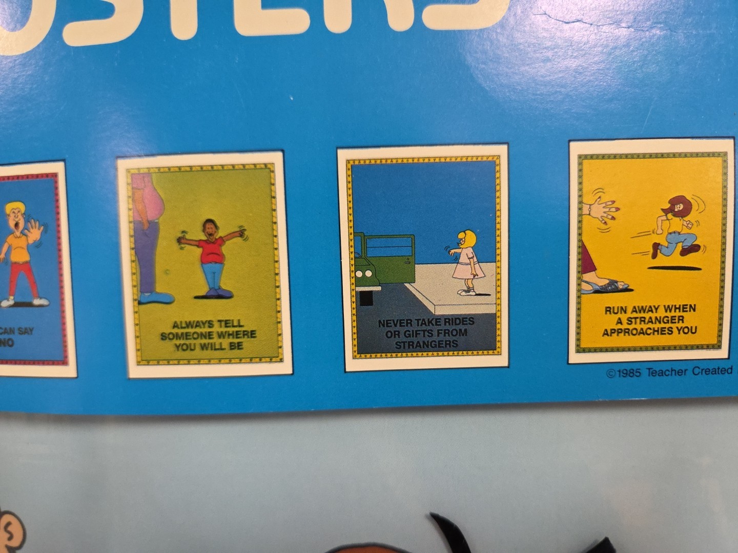 Vintage 1985 “You Can Say No” Posters By Teacher Created Materials