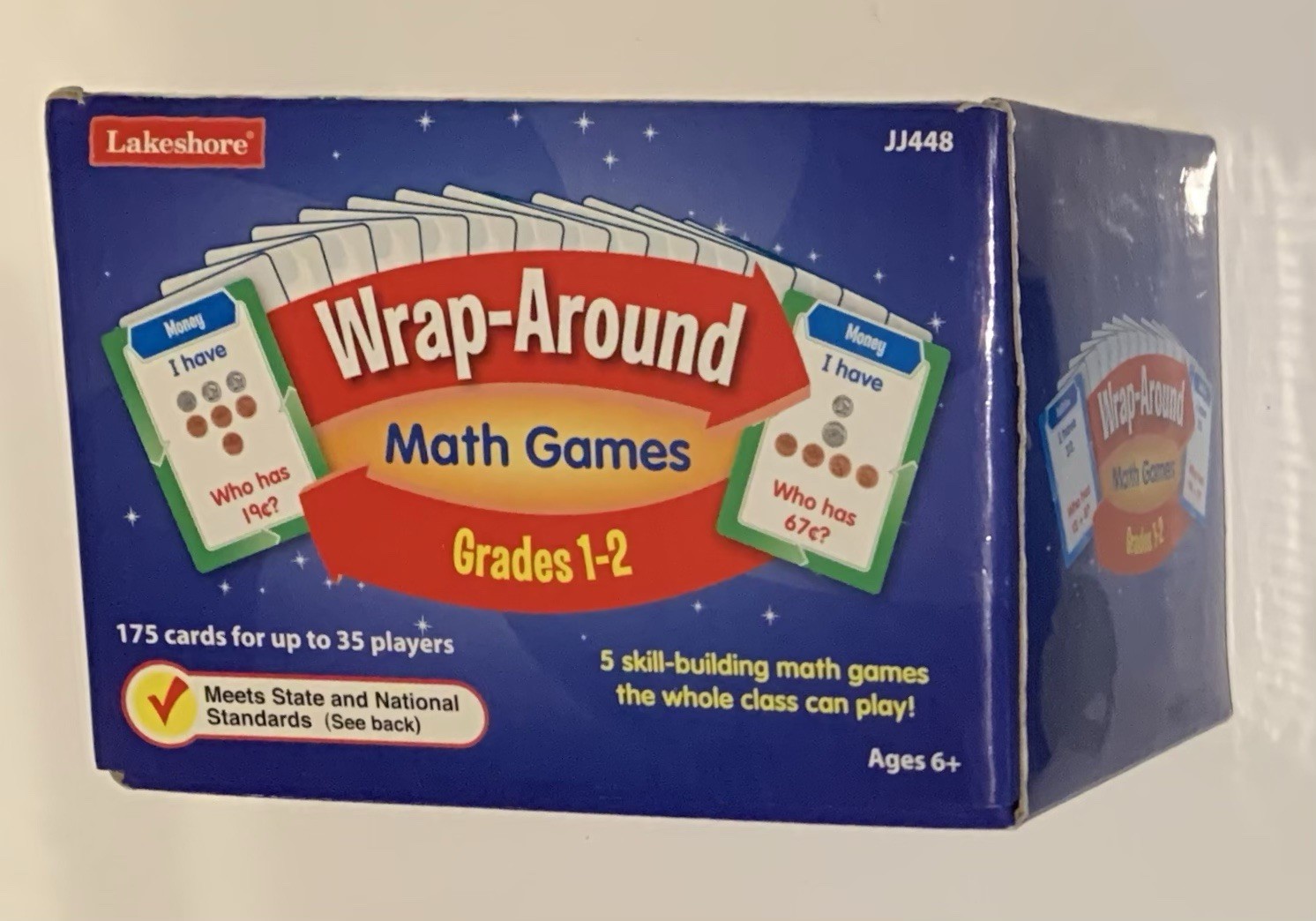 Wrap Around Math Games 💥 Lakeshore Grades 1-2 JJ448 Education Stem homeschool