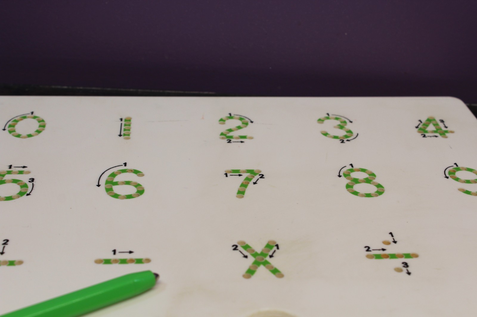 Kid O Magnatab Numbers Tracing Magnetic