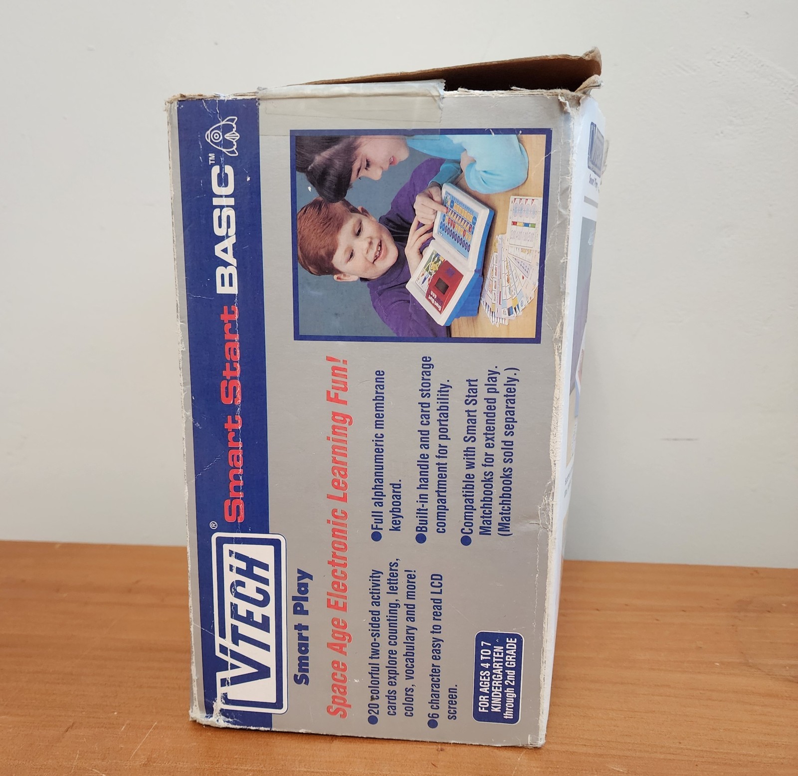 Vintage 1993 VTECH Smart Start Basic EDUCATIONAL Learning TOY + Cards & Books