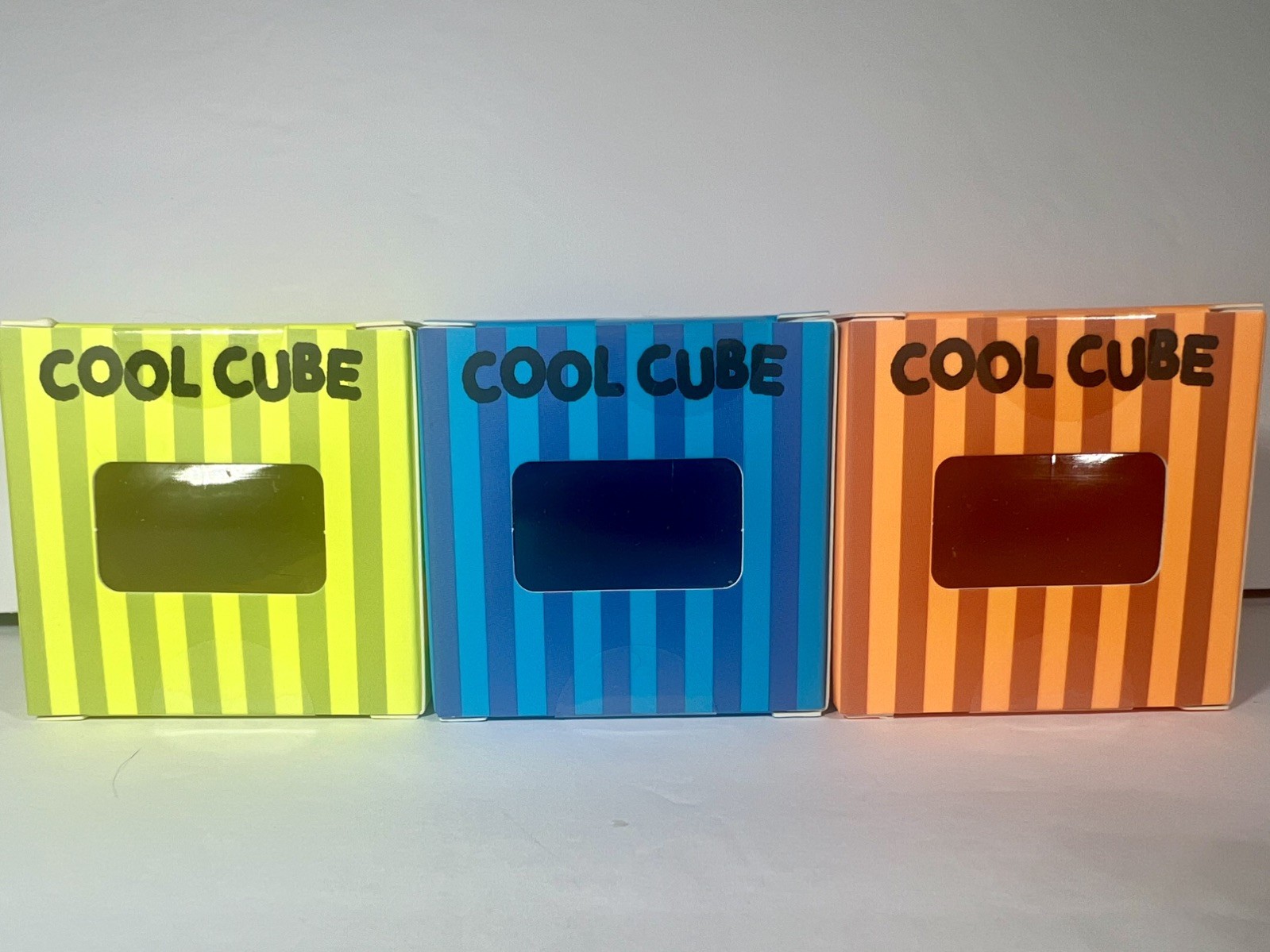 J’adore Cool Cube Squishy Toy Fidget Toy Squeeze Squish and Stay Cool Lot of 3