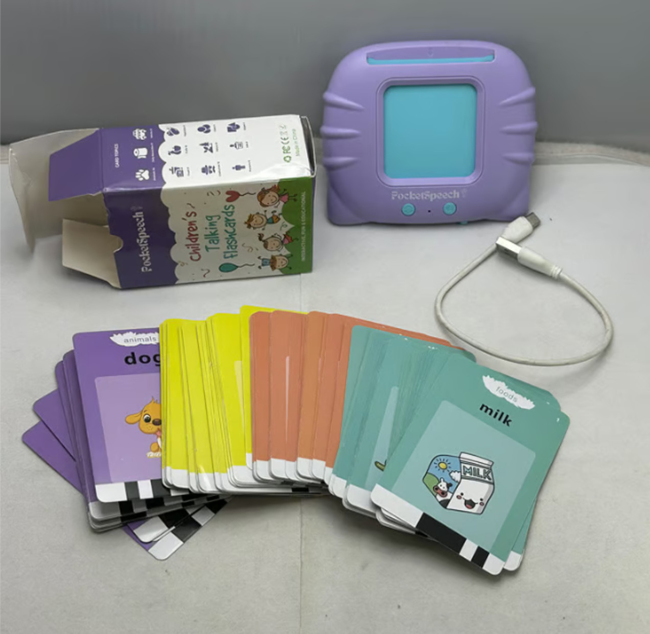 Pocketspeech Talking Flash Cards