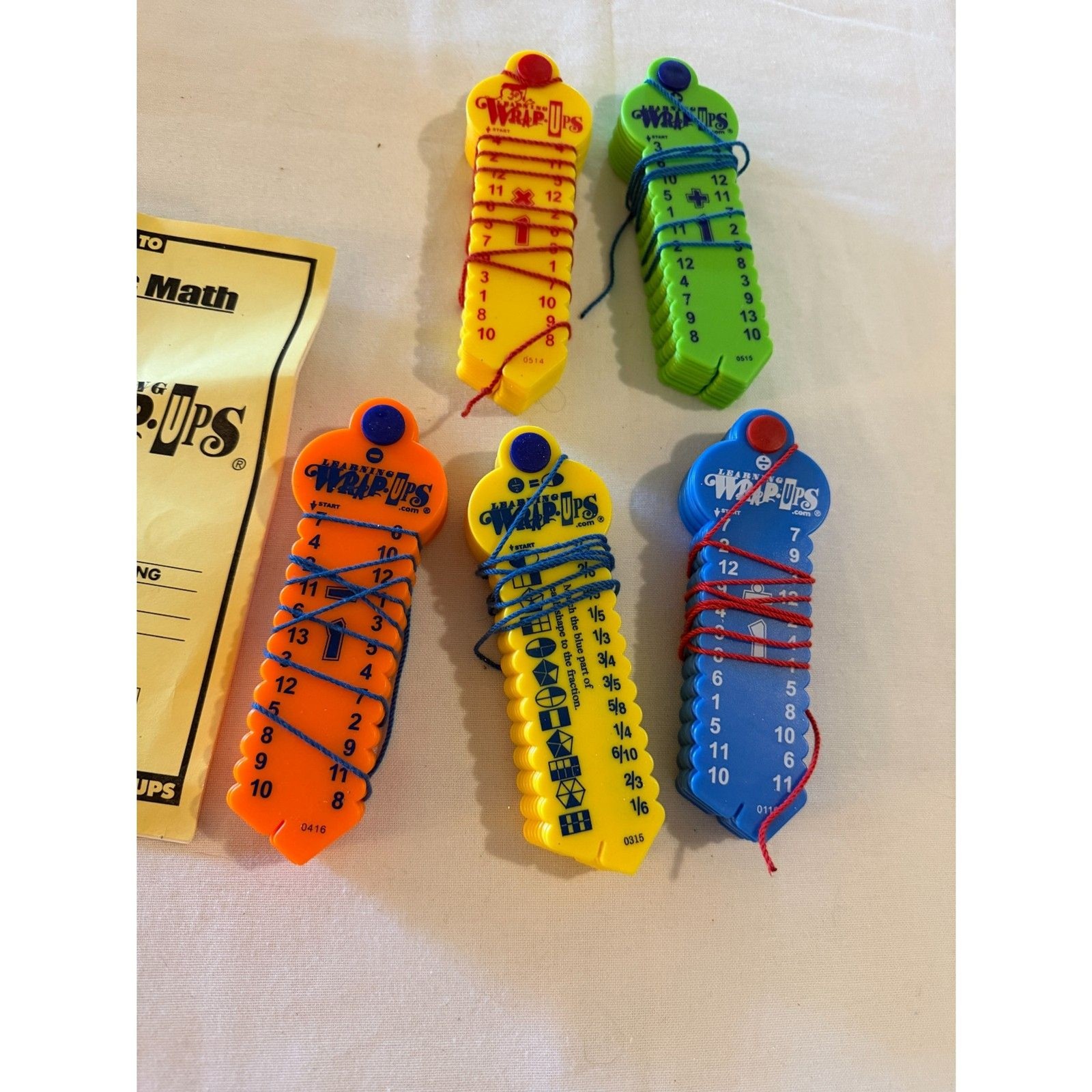 5 Learning Wrap Ups & Booklet Basic Math