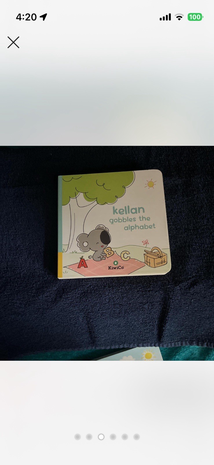 KiwiCo Kellan Board Books Set of 5 for Ages 1-4 Years, Age Level 1-2 3-4 Years