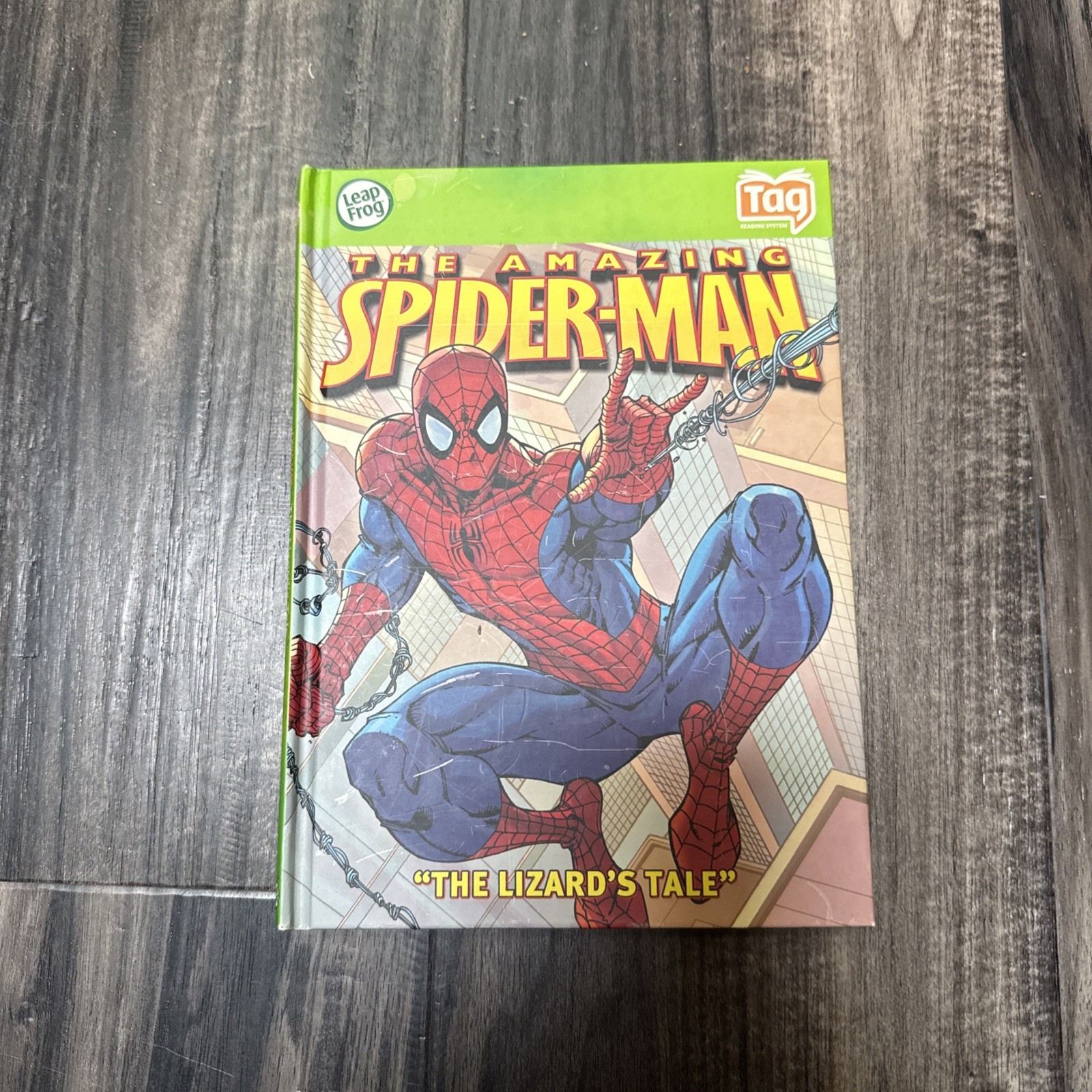 LeapFrog Tag book — THE AMAZING SPIDER-MAN: THE LIZARD’S TALE (Tag only)