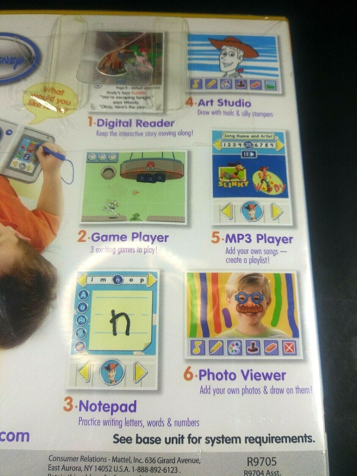 NEW SEALED Toy Story 3 Video Game Fisher-Price iXL Learning System Disney Pixar