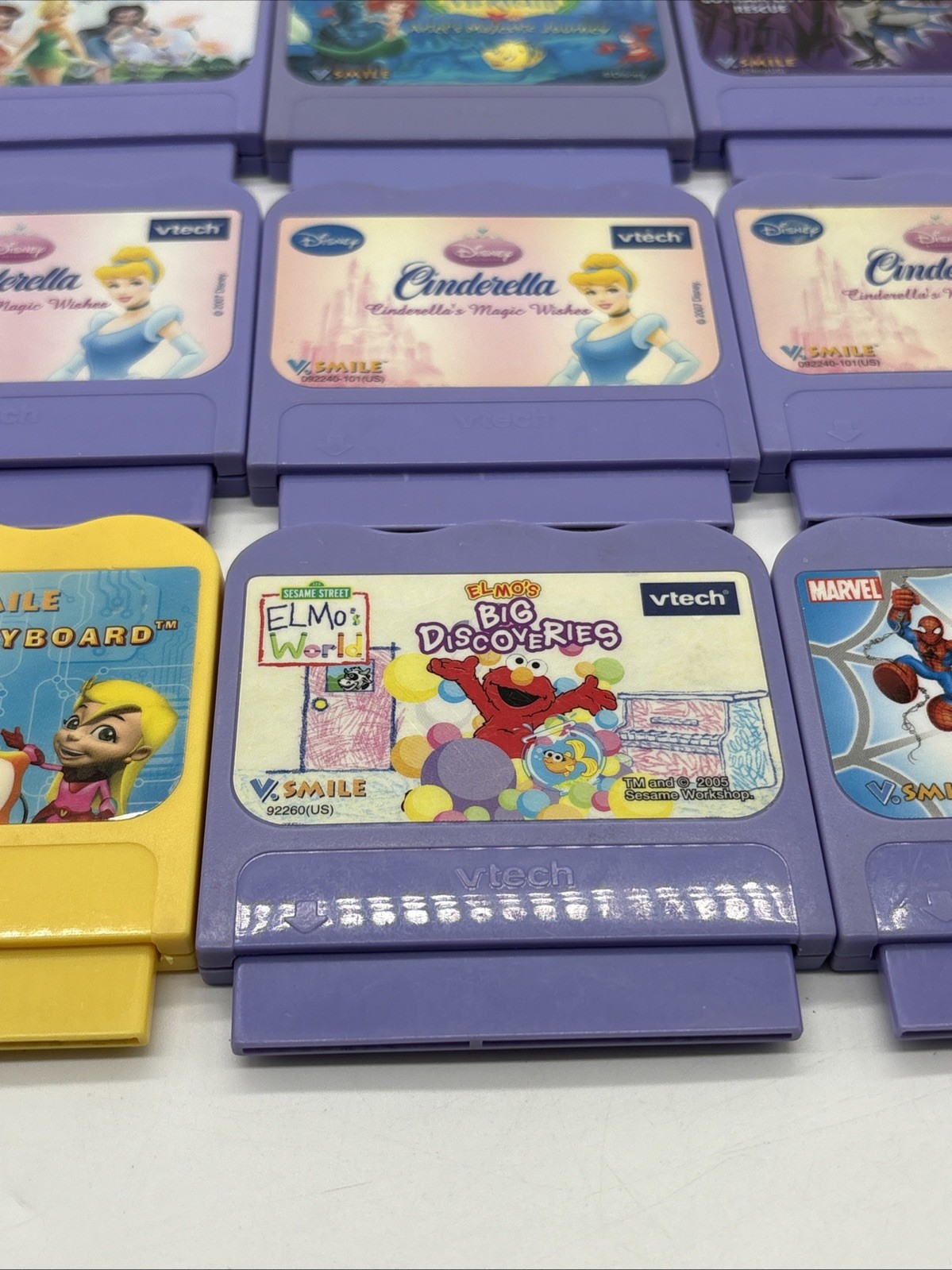 VTech VSmile Learning System 16 Game Lot – Disney Cars Shrek Dora Toy Story
