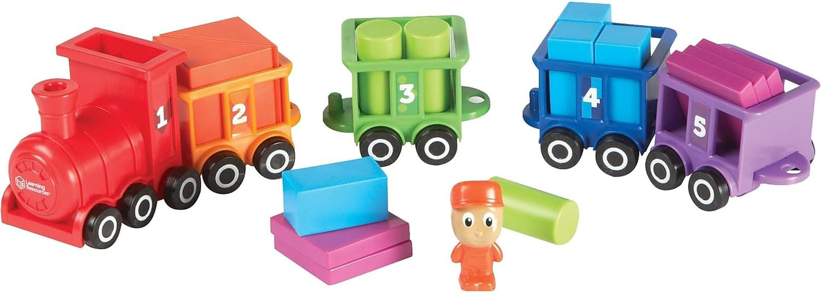 Count & Color Choo Choo, Interactive Train Learning Toy, 21 Pieces, Ages 2+